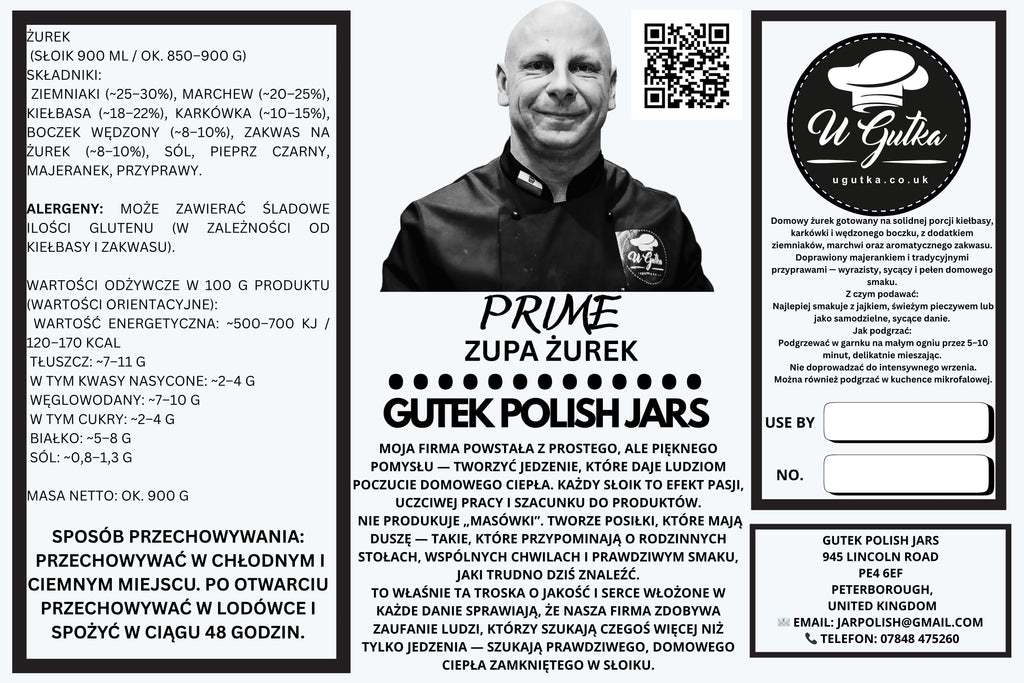 Polish Sour Rye Soup (Żurek) – 900 ml