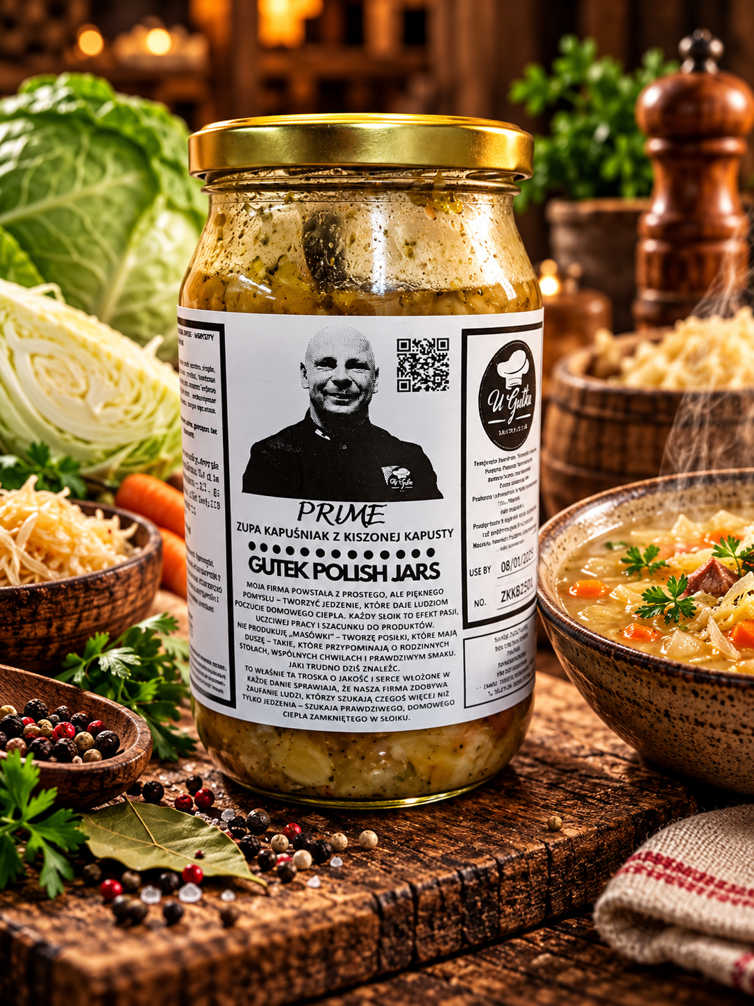 Sauerkraut Soup (Kapuśniak z Kiszonej Kapusty) – 900 ml