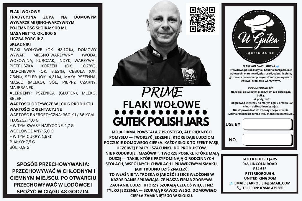 TRADITIONAL POLISH BEEF TRIPE SOUP – FLAKI WOŁOWE U GUTKA