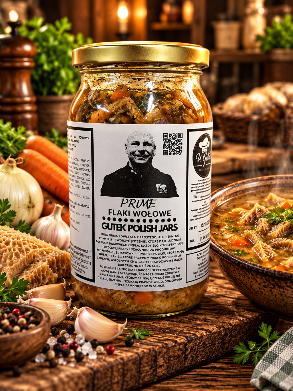 TRADITIONAL POLISH BEEF TRIPE SOUP – FLAKI WOŁOWE U GUTKA