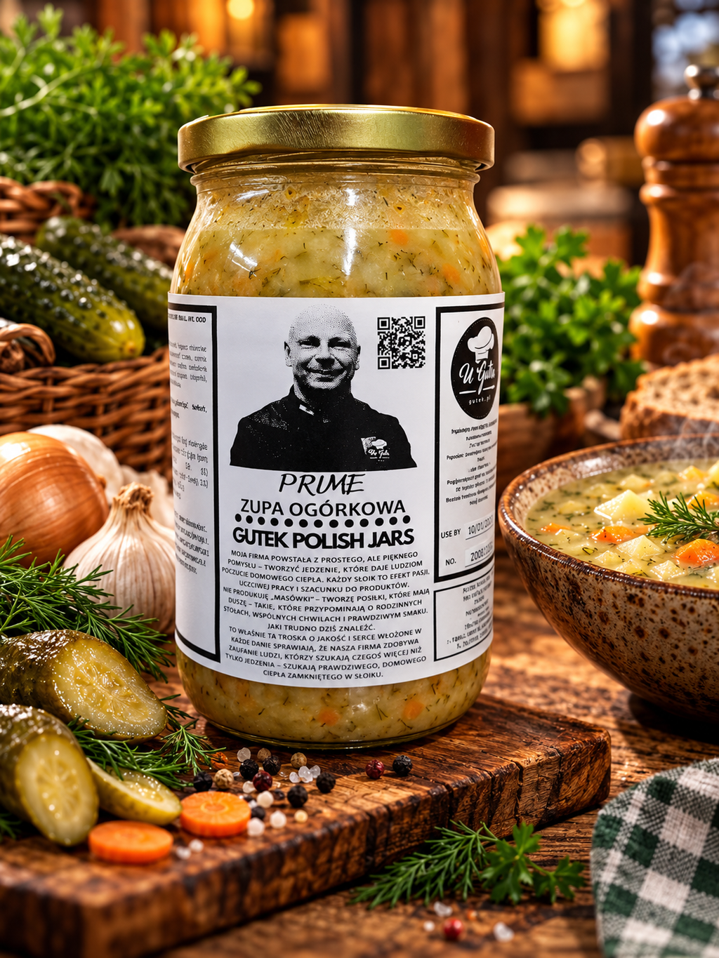 Polish Pickle Soup (Zupa Ogórkowa)