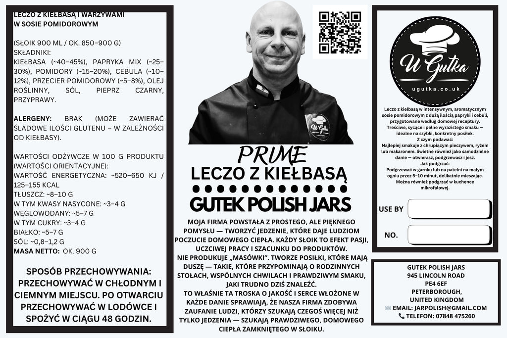 Sausage Leczo (Leczo z Kiełbasą) – 900 ml