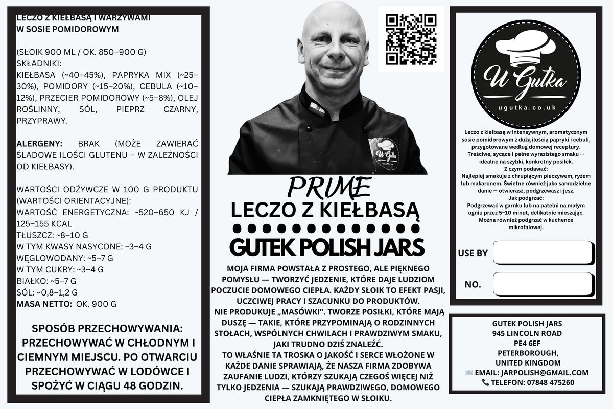 Sausage Leczo (Leczo z Kiełbasą) – 900 ml