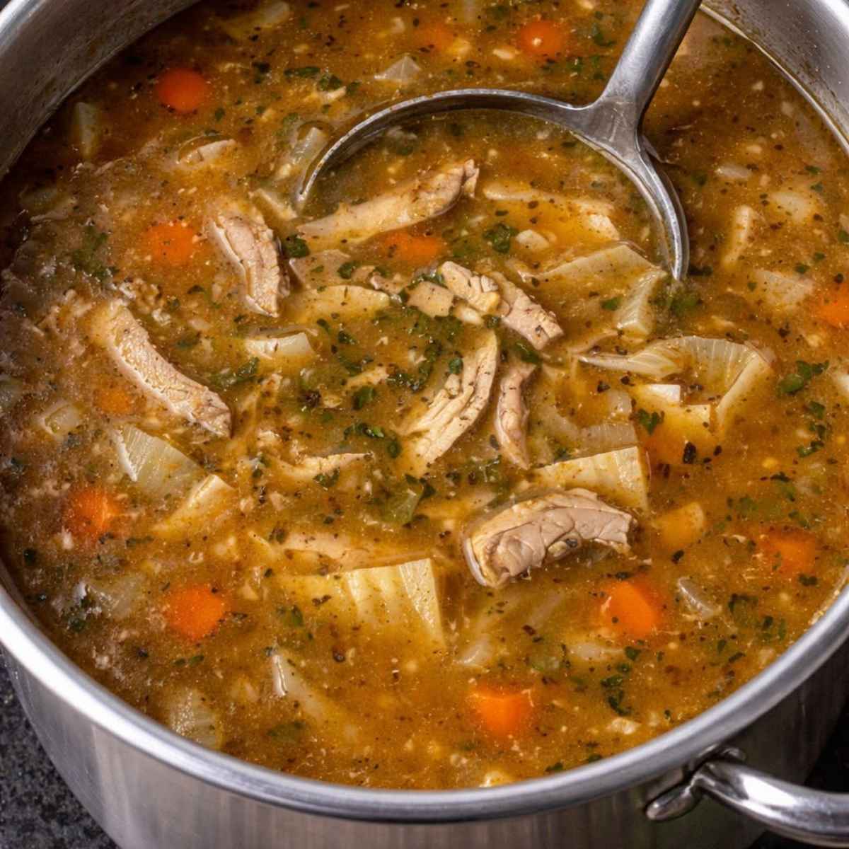 TRADITIONAL POLISH BEEF TRIPE SOUP – FLAKI WOŁOWE U GUTKA