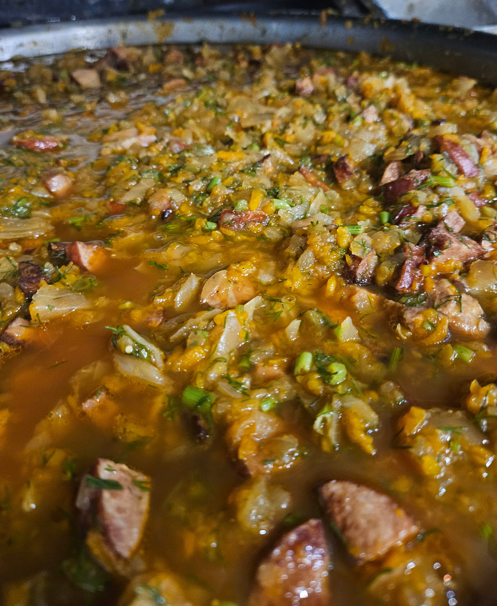 Sweet Cabbage with Sausage(Słodka kapusta z kiełbasą)