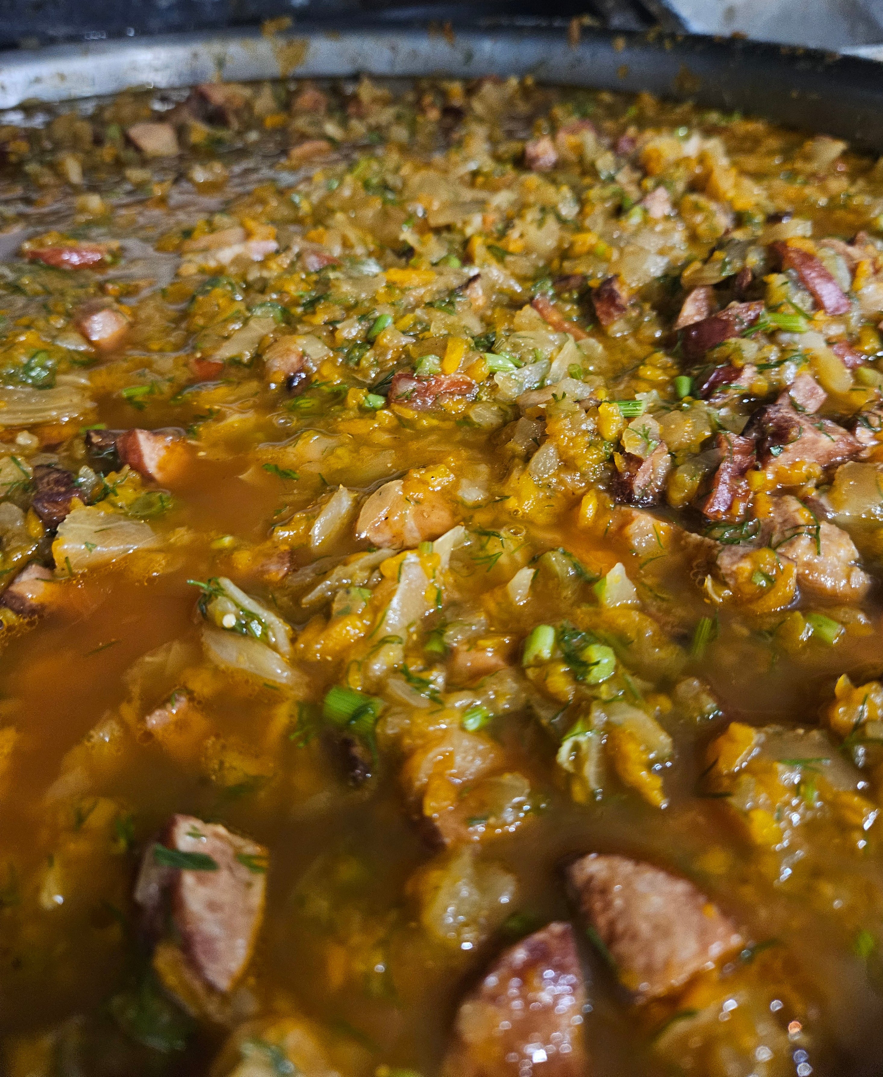 Sweet Cabbage with Sausage(Słodka kapusta z kiełbasą)